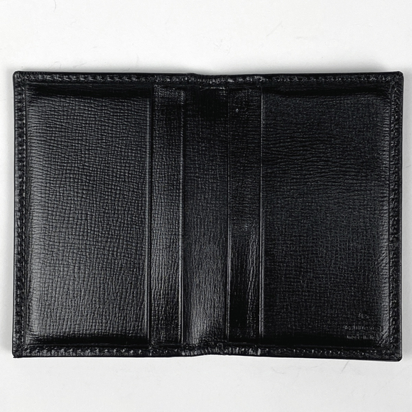 Gucci GG Pattern Card Case Commuter Pass Coated Canvas Black - Picture 6 of 6